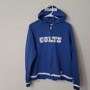Women's NFL brand Indianapolis Colts jacket.